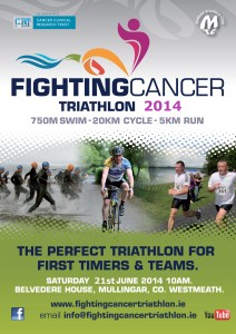 Fighting Cancer Triathlon Flyer 2014